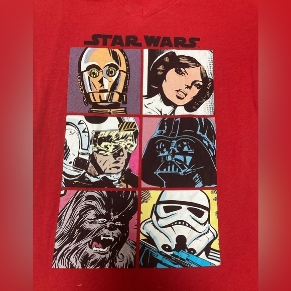 STAR WARS RED T-SHIRT - Size XS - Picture 2 of 6